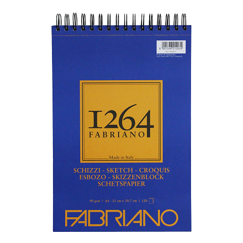 Papel FABRIANO 1264 sketch 90g 120h A4