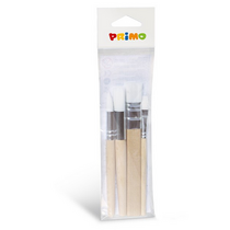 Pincel de nylon p/niños PRIMO, set de 4