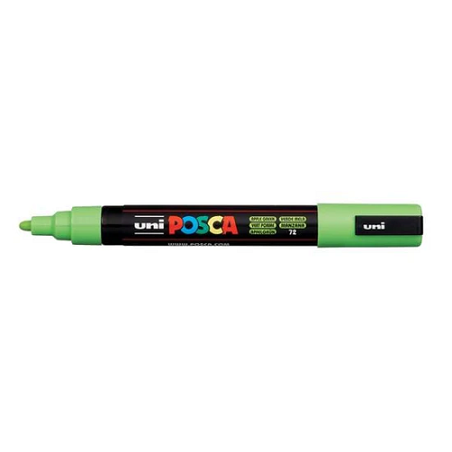 Plumón POSCA p. medio verde manzana
