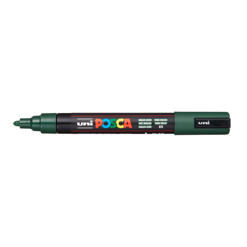 Plumón POSCA p. medio verde inglés