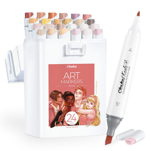 Marcador p/arte OHUHU Kaala, set 24 S