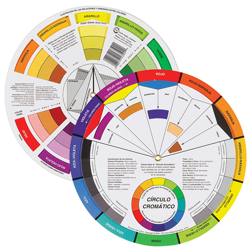 Círculo cromático COLOR WHEEL pequeño
