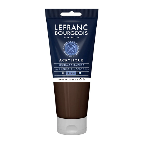 Acrílico LEFRANC Sombra tost, tubo 200ml