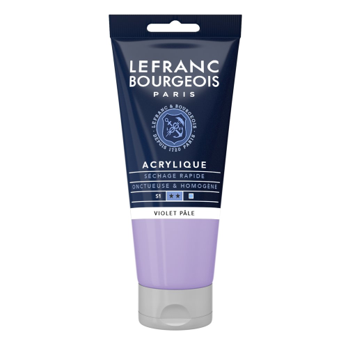Acrílico LEFRANC Violeta clar, tubo 80ml