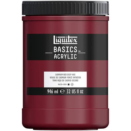 Acrílico LIQUITEX BASICS roj cad o 946ml