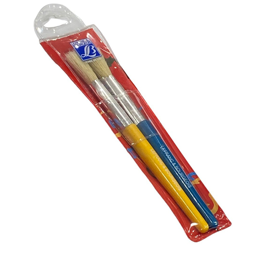 Pincel de cerda jumbo LEFRANC, set de 2