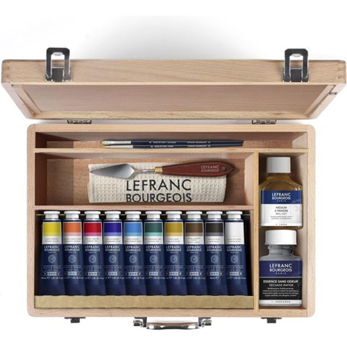 Oleo LEFRANC, set de lujo