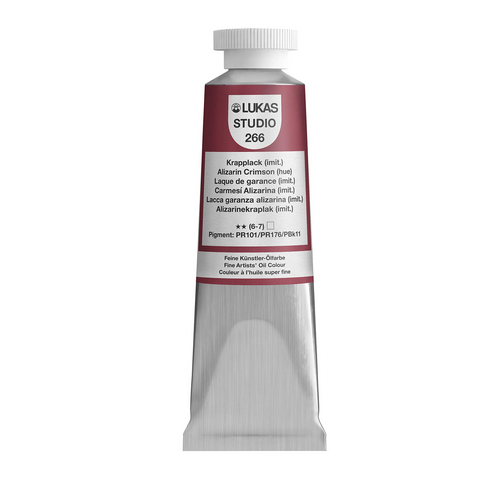 Oleo LUKAS Rojo carmín alizarín 37ml