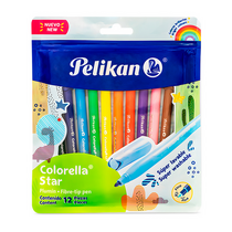 Plumones PELIKAN Colorella Star, set 12