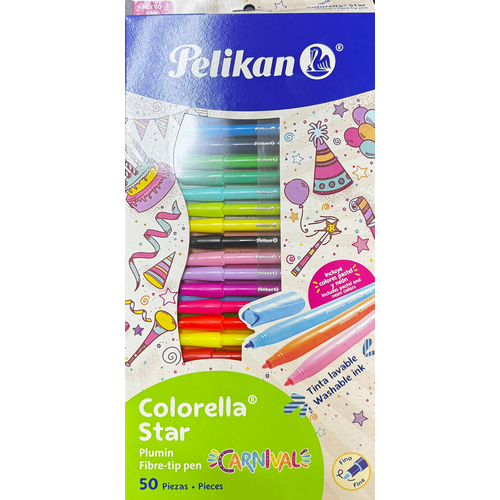Plumones PELIKAN Colorella Star, set 50