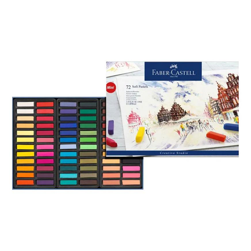 Yeso pastel seco FABER-CASTELL, set/72