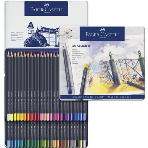 Lápiz de color GOLDFABER, caja de 48