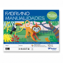 Cartulina COLORE 185g, bloc 10h 24x32 cm