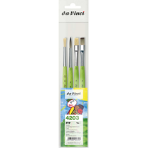 Pincel de cerda y nylon DA VINCI FIT, set de 4