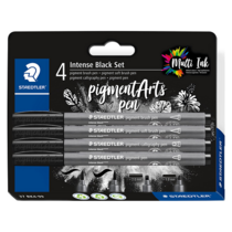 Plumones pigment STAEDTLER, set de 4