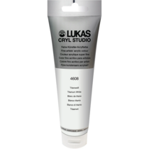 Acrílico LUKAS STUDIO Blanco titan 125ml