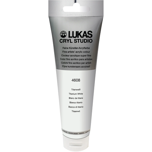 Acrílico LUKAS STUDIO Blanco titan 125ml