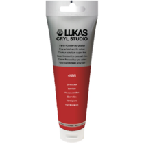 Acrílico LUKAS STUDIO Bermellón 125ml