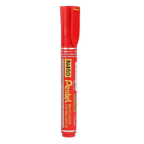 Marcador pmte. p. redonda PENTEL rojo
