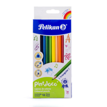 Lápiz de color triang. PELIKAN 2.9mm 12u