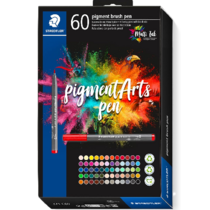 Plumón pigment brush STAEDTLER, set d/60