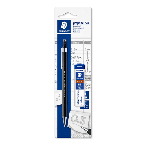 Portaminas 0.5 STAEDTLER GRAPHITE +minas