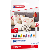 Rotulador p/tela p.fino EDDING cja/10