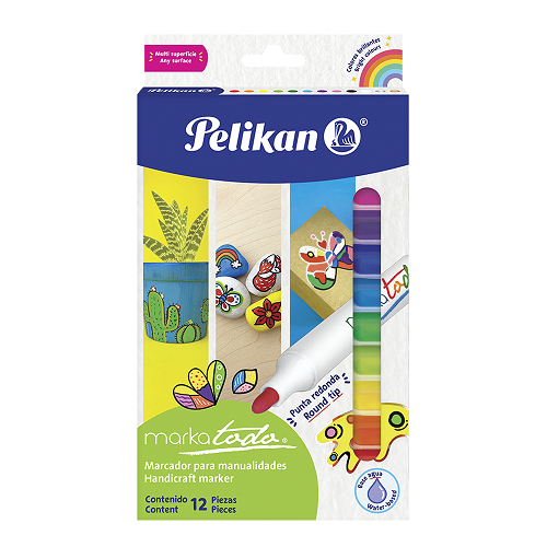 Plumones PELIKAN Markatodo, est. de 12