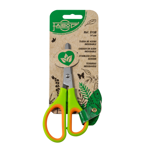 Tijeras escolares FAIBO Soft 14 cm
