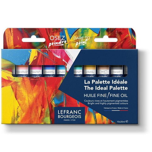 Oleo LEFRANC, set de 10 tubos 20ml