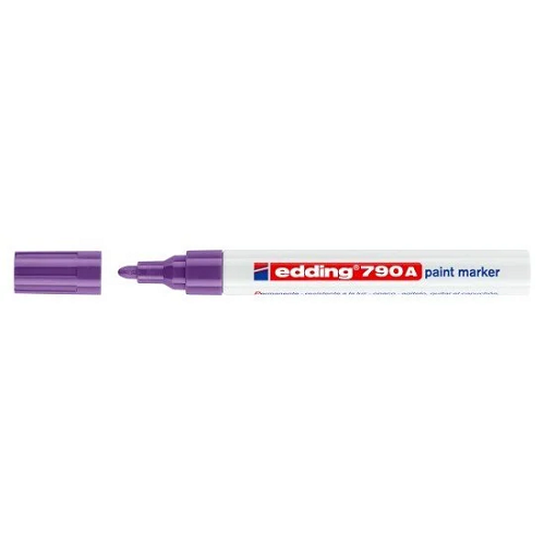 Plumón de pintura grueso EDDING violeta