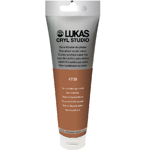 Acrílico LUKAS STUDIO Siena tostad 125ml