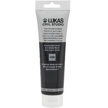 Acrílico LUKAS STUDIO Negro óx hie 125ml