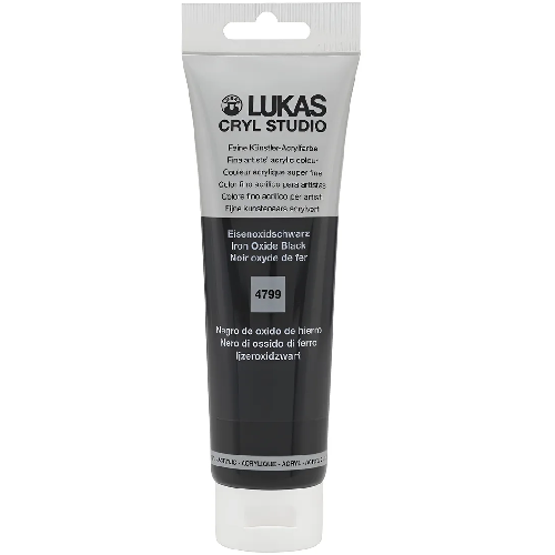 Acrílico LUKAS STUDIO Negro óx hie 125ml