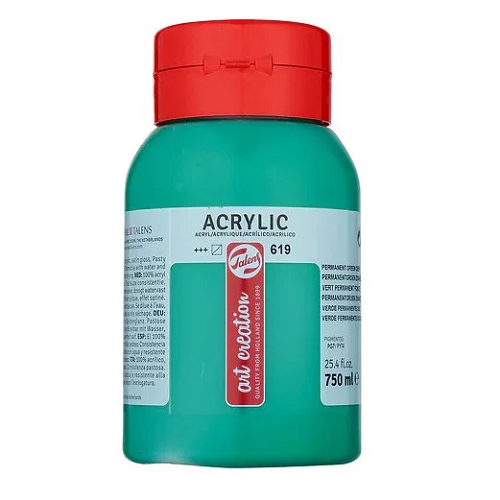 Acrílico TALENS ArtCreation 750ml verde