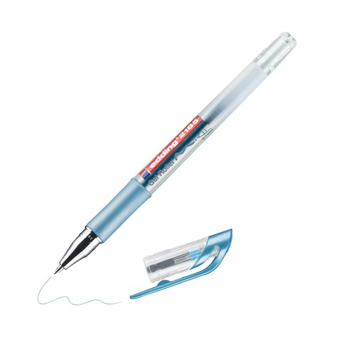 Bolígrafo CRYSTALJELLY EDDING azul metal