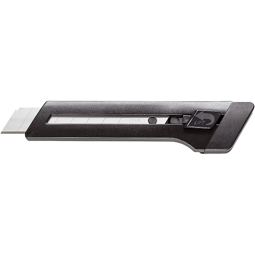 Cuchillo cutter EDDING 18mm, negro
