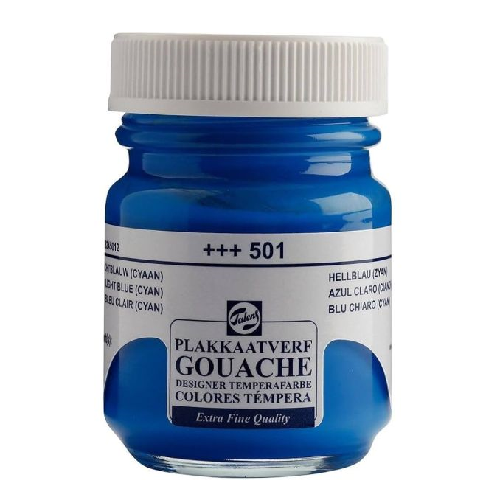 Témpera TALENS 50ml cian