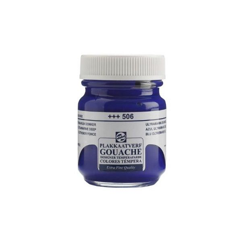 Témpera TALENS 50ml azul ultramar oscuro