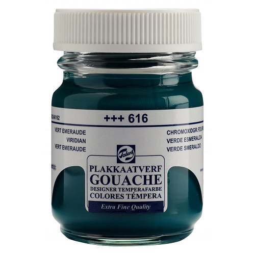 Témpera TALENS 50ml verde esmeralda