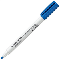Marcador p/pizarra STAEDTLER compact azu