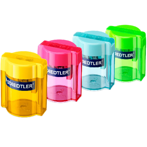 Sacapuntas doble c/recip. cil. STAEDTLER